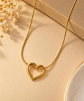 Heart Knot Pendant Necklace